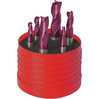 Schaftfräser-Satz VHM 4-12mm TiAlN 6 teilig-Beschreibung lesen
