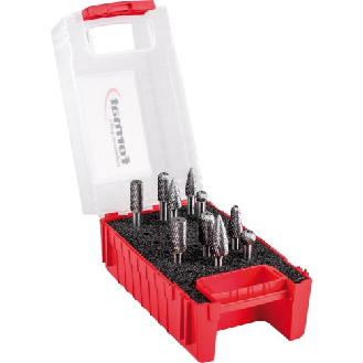 Frässtift-Satz HM C 6mm 10 teilig-Beschreibung lesen