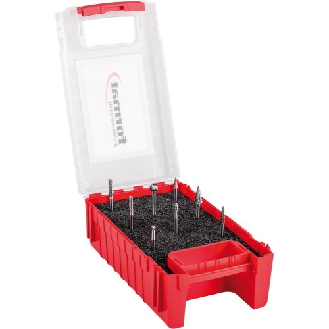 Kleinfrässtift-Satz HM C 3mm 8 teilig-Beschreibung lesen