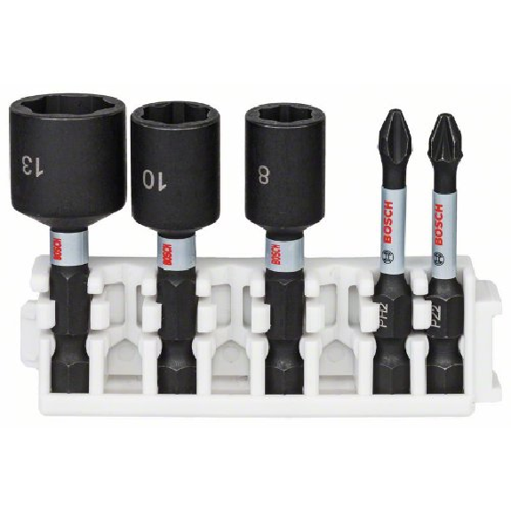 Schrauberbit- und Steckschlüssel-Set Impact Control, 5-teilig-Beschreibung lesen