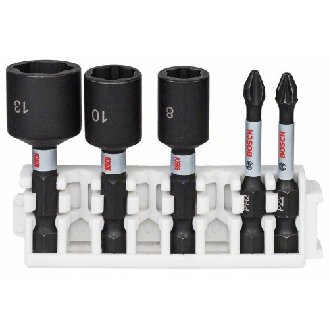Schrauberbit- und Steckschlüssel-Set Impact Control, 5-teilig-Beschreibung lesen