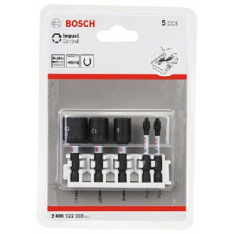 Schrauberbit- und Steckschlüssel-Set Impact Control, 5-teilig-Beschreibung lesen