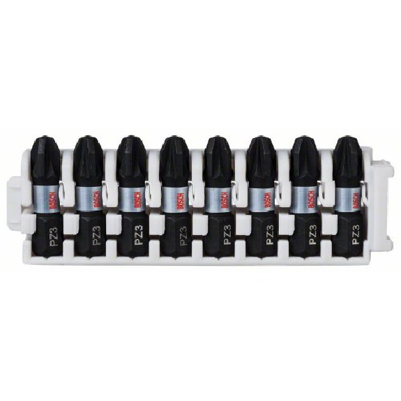 Impact Control Schrauberbitpack, 8-teilig, mit PZ 3, 25 mm-Beschreibung lesen
