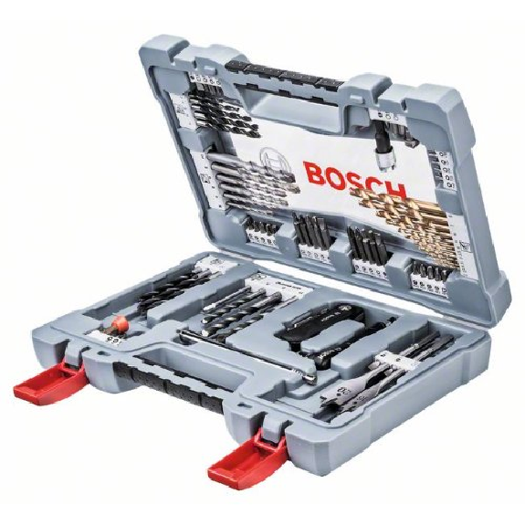 Premium X-Line Bohrer- und Schrauber-Set, 76-teilig-Beschreibung lesen