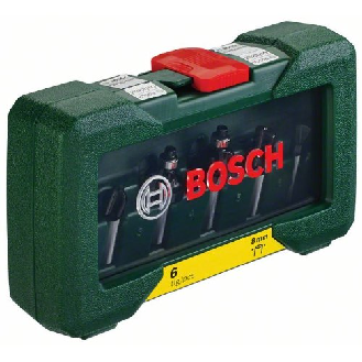 HM-Fräser-Set mit 8 mm Schaft, 6-teilig-Beschreibung lesen
