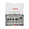 Rand- und Kantenfräser-Set, 6-mm-Schaft, 6-teilig Rand- und Kantenfräser-Set, 6-mm-Schaft, 6-teilig