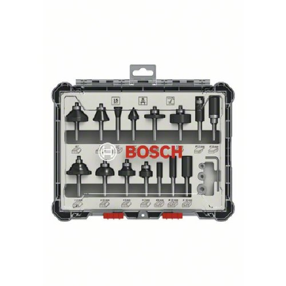 Freihandfräser-Set, 6-mm-Schaft, 15-teilig-Beschreibung lesen