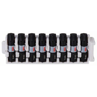 Impact Control Schrauberbitpack, 8-teilig, mit T40, 25 mm-Beschreibung lesen