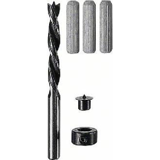 Holzdübel-Set, 32-teilig, 6 mm, 30 mm-Beschreibung lesen