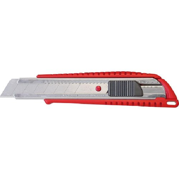 Cuttermesser mit Drucktaste 18mm Cuttermesser mit Drucktaste 18mm-Beschreibung lesen
