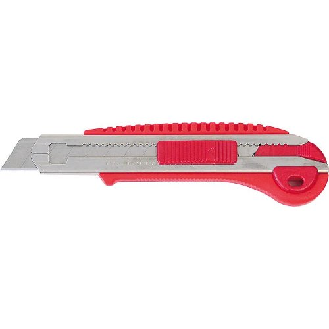 Cuttermesser mit Drucktaste 18mm-Beschreibung lesen