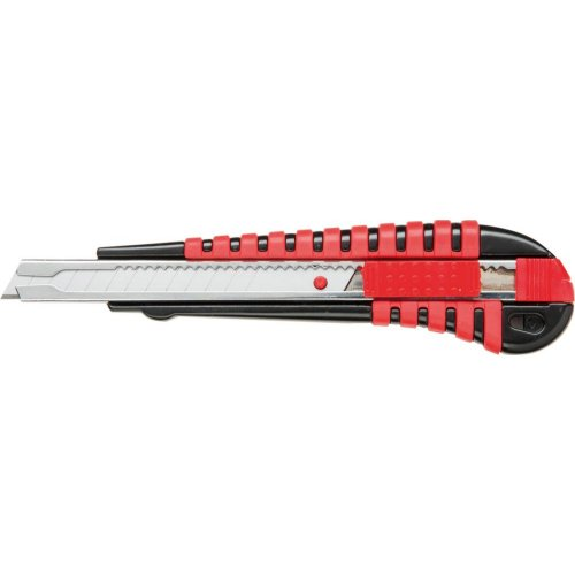 Couteau cutter format métal 9mm avec 1 lame-Leggi tutto