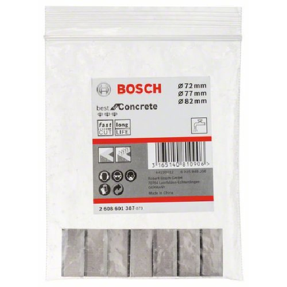 Segmente für Diamantbohrkronen 1 1/4" UNC-Beschreibung lesen