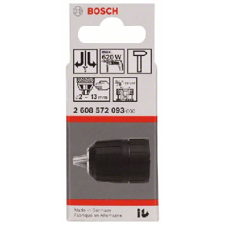 Schnellspannbohrfutter bis 13 mm, 1,5 bis 13 mm, 3/8" bis 24-Beschreibung lesen
