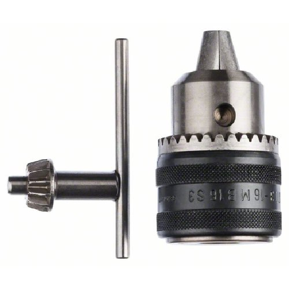 Zahnkranzbohrfutter bis 16 mm, 3 - 16 mm, B-16-Beschreibung lesen