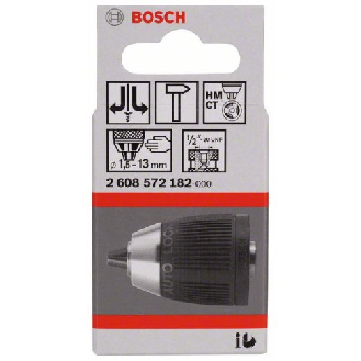 Schnellspannbohrfutter bis 13 mm, 1,5 bis 13 mm, 1/2" bis 20, Abb. Nr. 6-Beschreibung lesen