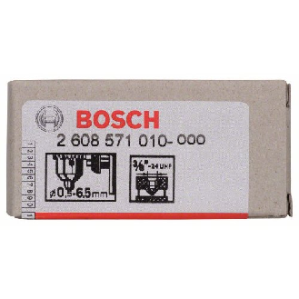 Zahnkranzbohrfutter bis 10 mm, 0,5 - 6,5 mm, 3/8" - 24-Beschreibung lesen