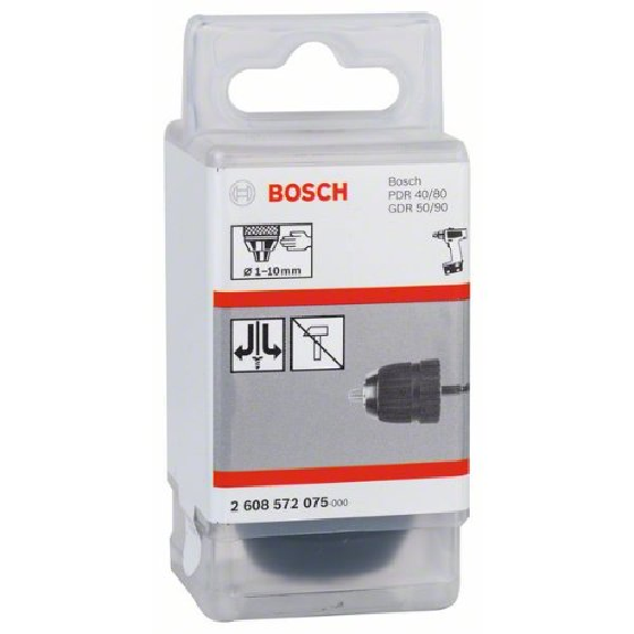 Schnellspannbohrfutter bis 10 mm, 1 bis 10 mm, 1/4" bis 6k-Beschreibung lesen