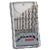 Betonbohrer CYL-3 Set, Silver Percussion, 7-teilig, 4, 5, 6, 6, 7, 8, 10 mm