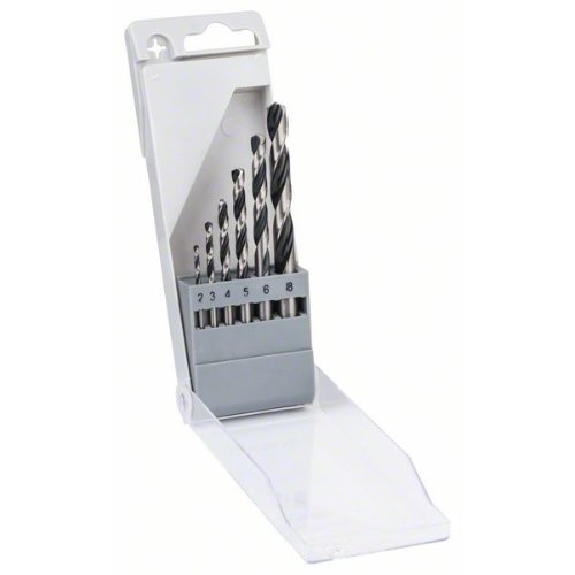 Metallspiralbohrer HSS-Set PointTeQ, DIN 338, 6-teilig-Beschreibung lesen