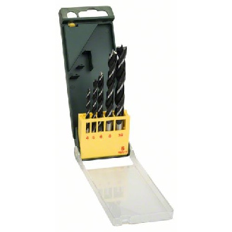 Holzbohrer-Set, 5-teilig, 4 - 10 mm-Beschreibung lesen