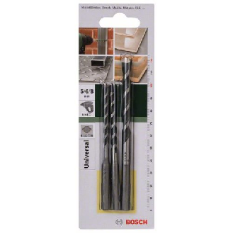 Mehrzweckbohrer-Set SDS-Quick, 3-teilig, 5 - 8 mm-Beschreibung lesen