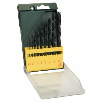 Metallbohrer-Set HSS-R, 10-teilig, 1 - 10 mm-Beschreibung lesen