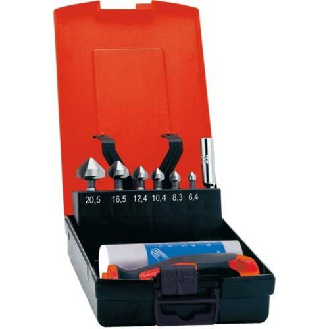 Kegelsenker-Bit-Satz 90 Grad 6,3-20,5mm-Beschreibung lesen