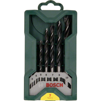 Mini-X-Line-Holzbohrer-Set, 7-teilig-Beschreibung lesen