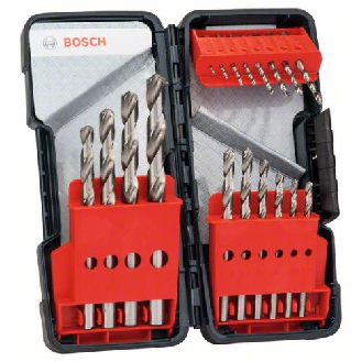 Metallbohrer-Set HSS-G, Toughbox, 18-teilig, DIN 338, 135°-Beschreibung lesen