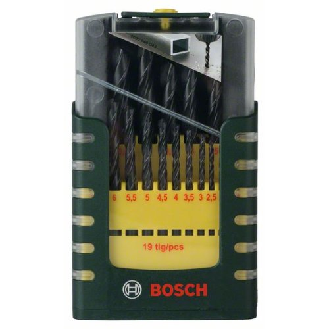 Metallbohrer-Set HSS-R, 19-teilig, 1 - 10 mm, Gripbox-Beschreibung lesen