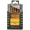Metallbohrer-Set HSS-TiN, 19-teilig, 1 -10 mm, Gripbox