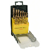 Metallbohrer-Set HSS-TiN, 19-teilig, 1 -10 mm, Gripbox