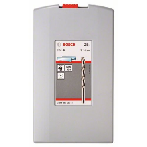 Metallbohrer-Set HSS-G, ProBox, 25-teilig, DIN 338, 135° 1-13 mm-Beschreibung lesen