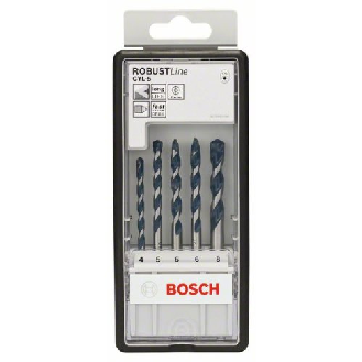 Betonbohrer-Robust-Line-Set CYL-5, Blue Granite, 5-teilig, 4 - 8 mm-Beschreibung lesen