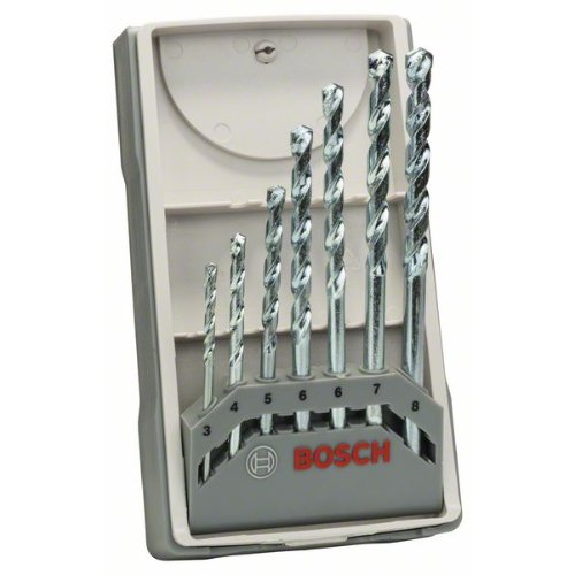 Steinbohrer-Set CYL-1, 7-teilig, 3, 4, 5, 6, 6, 7, 8 mm-Beschreibung lesen