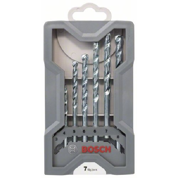 Steinbohrer-Set CYL-1, 7-teilig, 3, 4, 5, 6, 6, 7, 8 mm-Beschreibung lesen