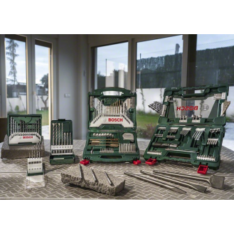 Mini-X-Line Mixed-Set, 15-teilig, 5 Stein-, 5 Metall-, 5 Holzbohrer-Beschreibung lesen