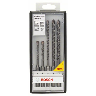 Hammerbohrer-Set Robust Line SDS-plus-5, 5-teilig, 5 - 10 mm-Beschreibung lesen