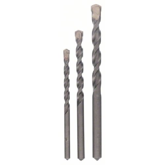 Betonbohrer-Set CYL-3, Silver Percussion, 3-teilig, 5 - 8 mm-Beschreibung lesen