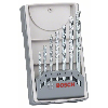 Steinbohrer-Set CYL-1, 7-teilig, 3, 4, 5, 5,5, 6, 7, 8 mm