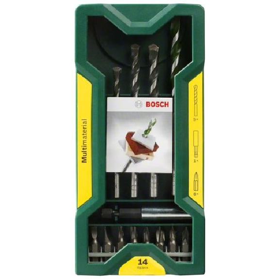 Mini-X-Line-Universalbohrer-Set, 14-teilig-Beschreibung lesen