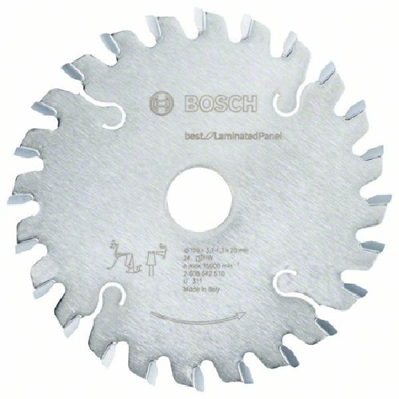 Vorritzblatt konisch, Best for Laminated Panel, 120 x 20 x 2,2 mm, 24-Beschreibung lesen
