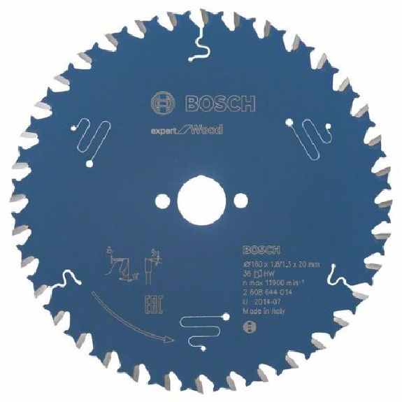 Kreissägeblatt Expert for Wood, 160 x 20 x 1,8 mm, 36 Kreissägeblatt Expert for Wood, 160 x 20 x 1,8 mm, 36-Beschreibung lesen
