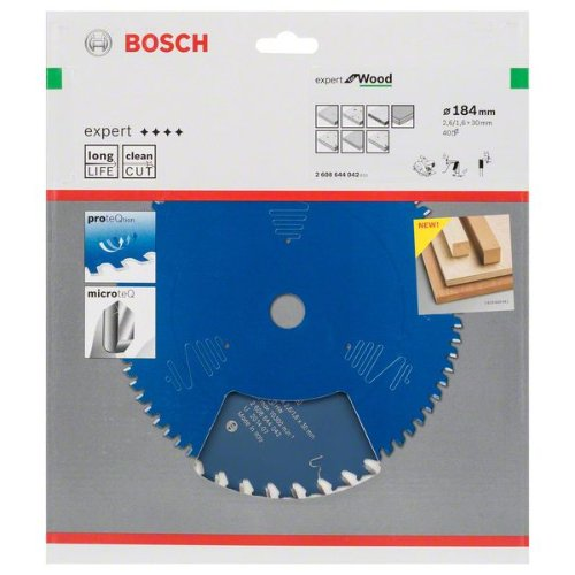 Kreissägeblatt Expert for Wood, 184 x 30 x 2,6 mm, 40 Kreissägeblatt Expert for Wood, 184 x 30 x 2,6 mm, 40-Beschreibung lesen