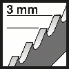 Stichsägeblatt U 127 D Special for Alu, 3er-Pack