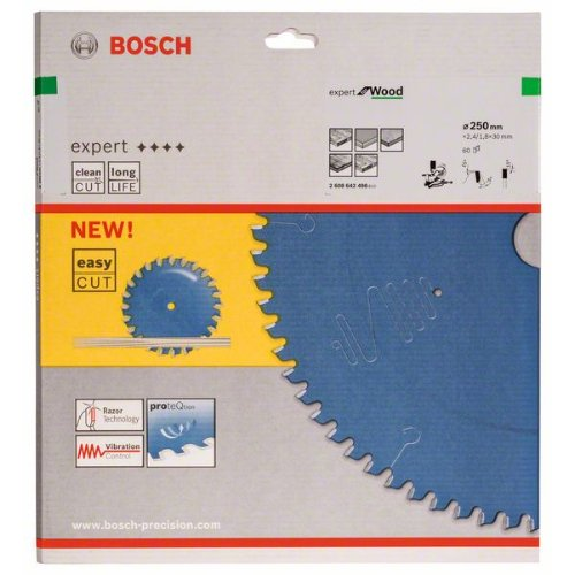 Kreissägeblatt Expert for Wood, 250 x 30 x 2,4 mm, 60 Kreissägeblatt Expert for Wood, 250 x 30 x 2,4 mm, 60-Beschreibung lesen