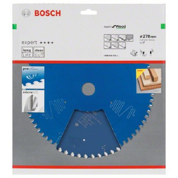 Kreissägeblatt Expert for Wood, 270 x 30 x 2,8 mm, 60 Kreissägeblatt Expert for Wood, 270 x 30 x 2,8 mm, 60-Beschreibung lesen
