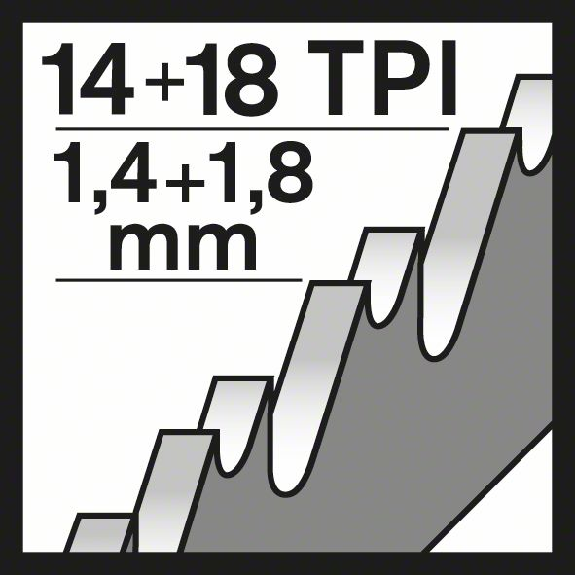 Säbelsägeblatt S 1227 BEF Endurance for Heavy Metal, 5er-Pack-Beschreibung lesen