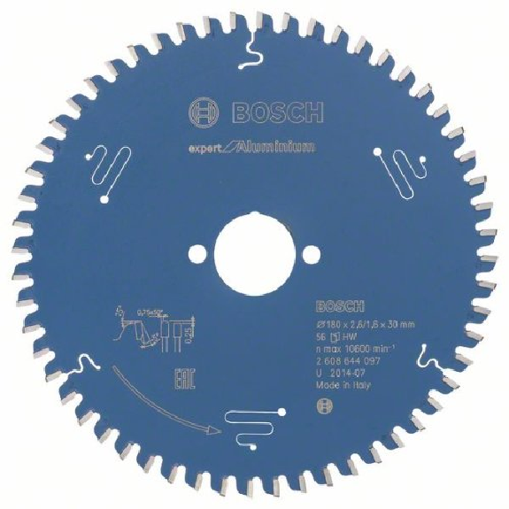 Lame de scie circulaire Expert pour aluminium, 180 x 30 x 2,6 mm, 56-Leggi tutto